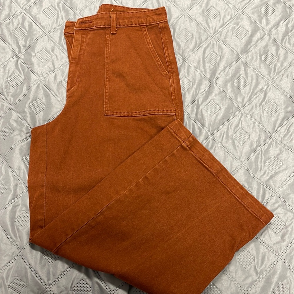 Burnt Orange Jeans